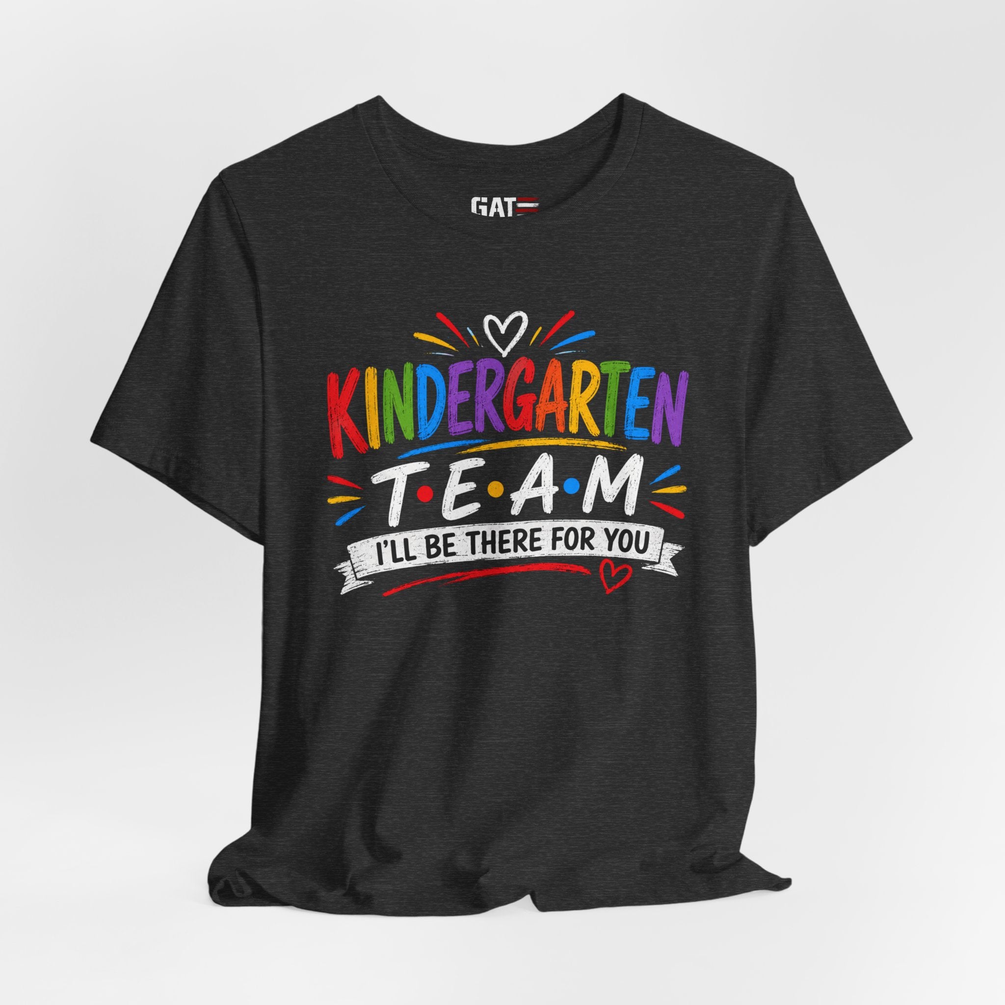 Kindergarten Team Tee, Teacher Squad Shirt, Color Dot Inspired Teacher Shirt, Grade Level Team Gift, School Staff Apparel, Friends Theme