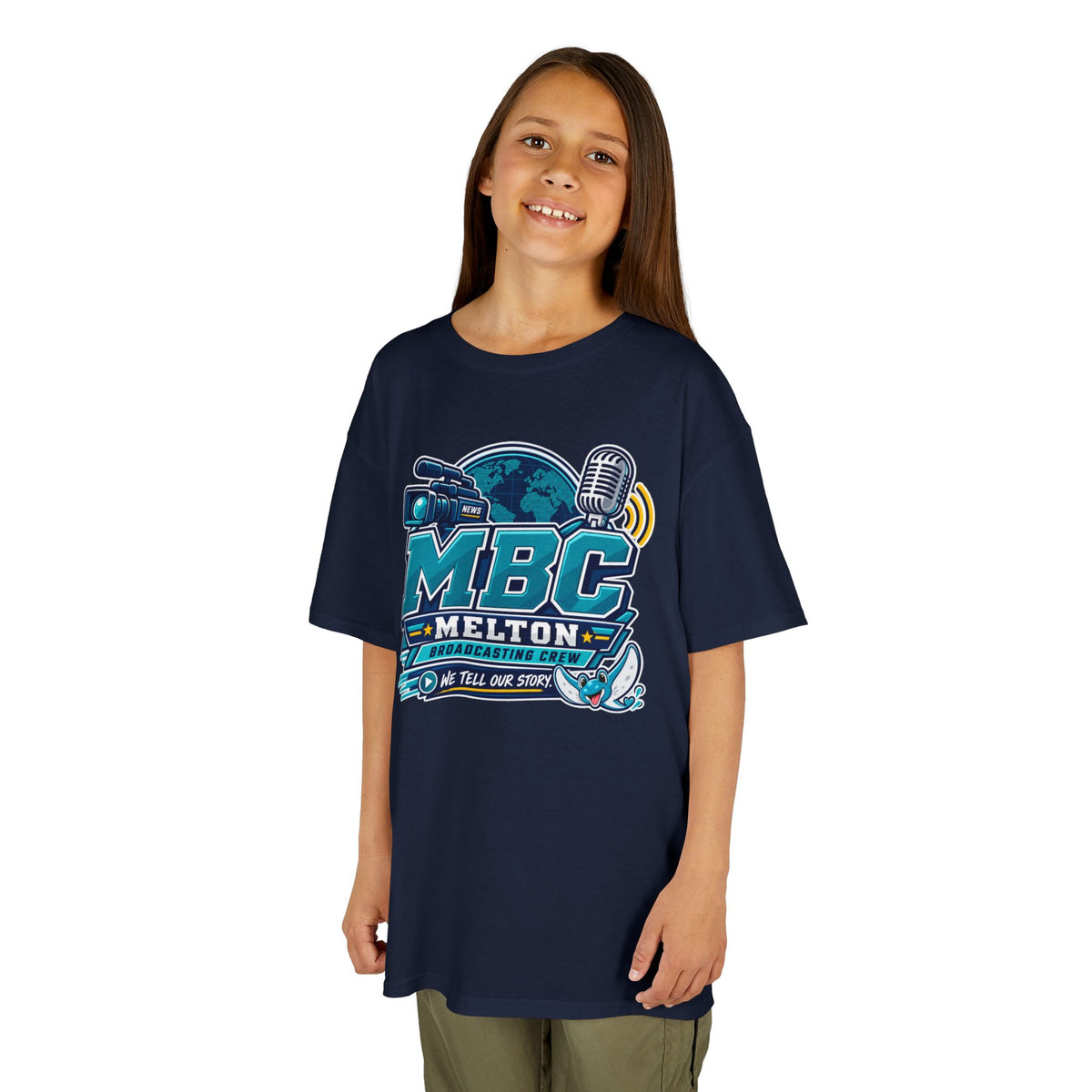 Melton Elementary Broadcasting Crew Kids Shirt