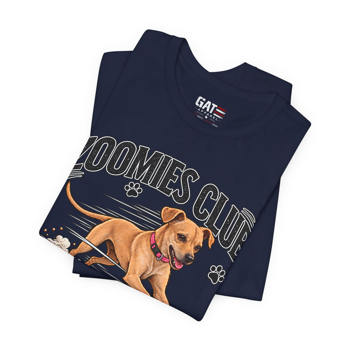 Personalized Zoomies Club Dog Shirt | Custom Pet Tee