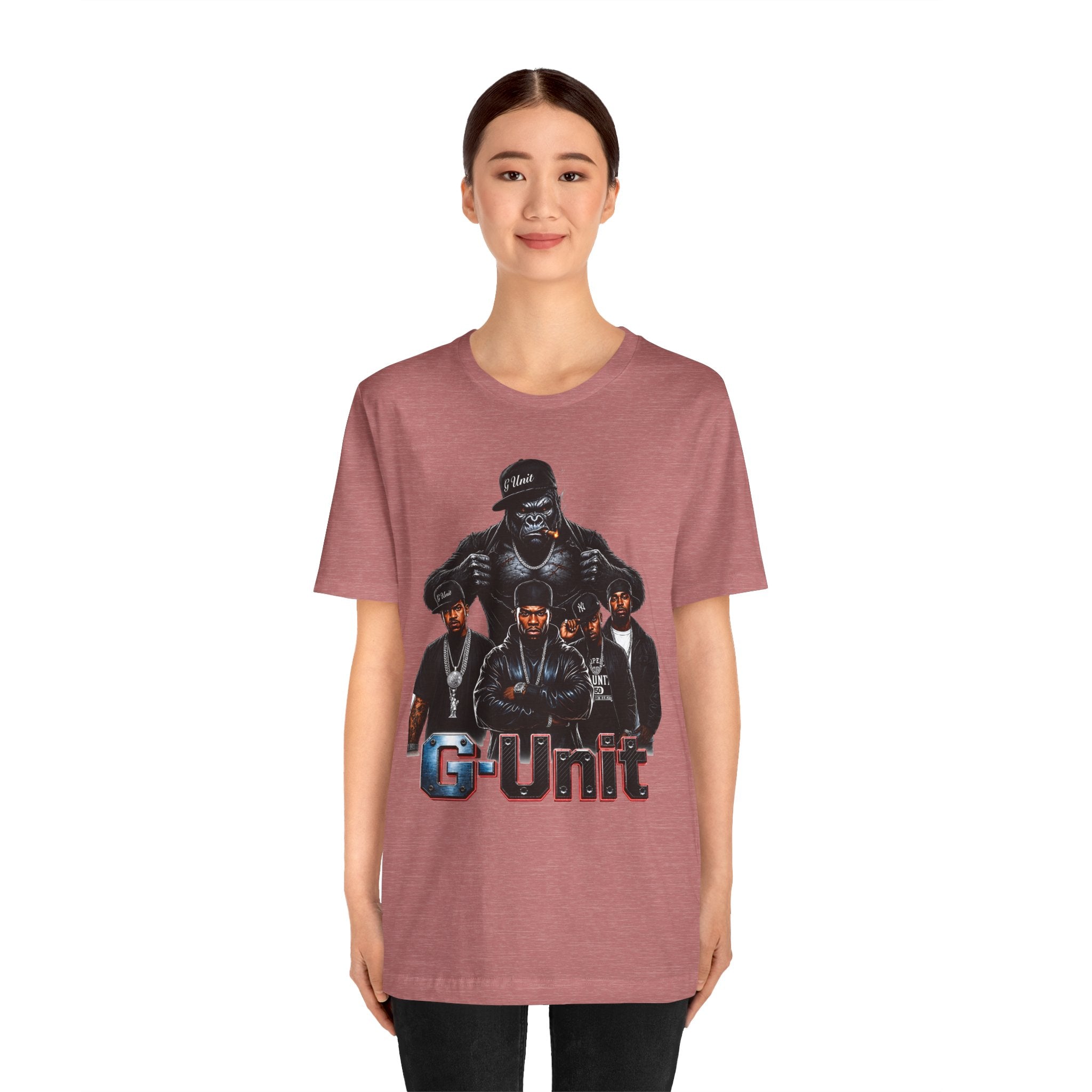 G-Unit Retro Rap Group Tee — Vintage Hip-Hop Graphic T-Shirt
