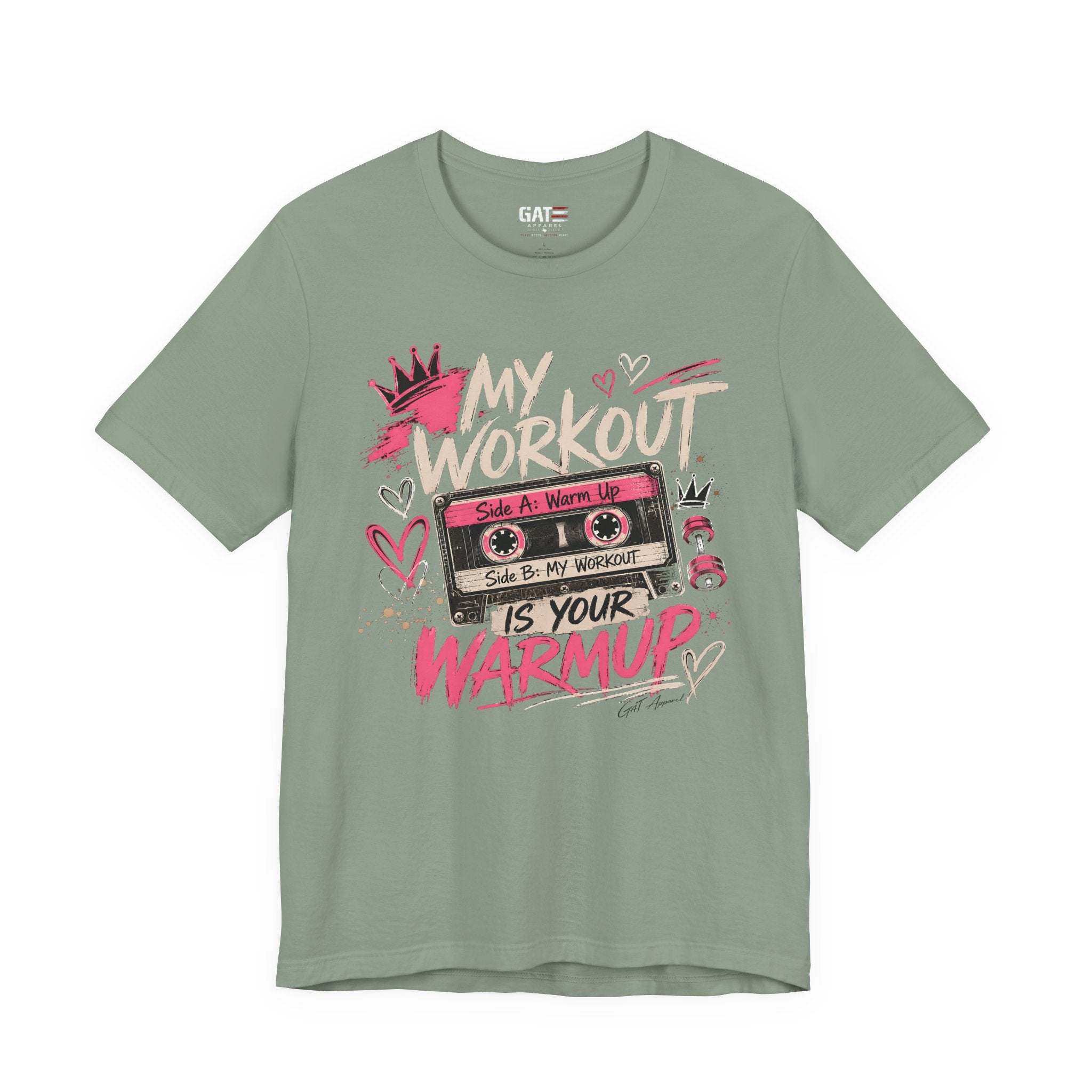 My Workout Is Your Warmup Shirt, Retro Gym Shirt, Women's Workout Tee, Fitness Graphic Shirt, 80s Gym Shirt