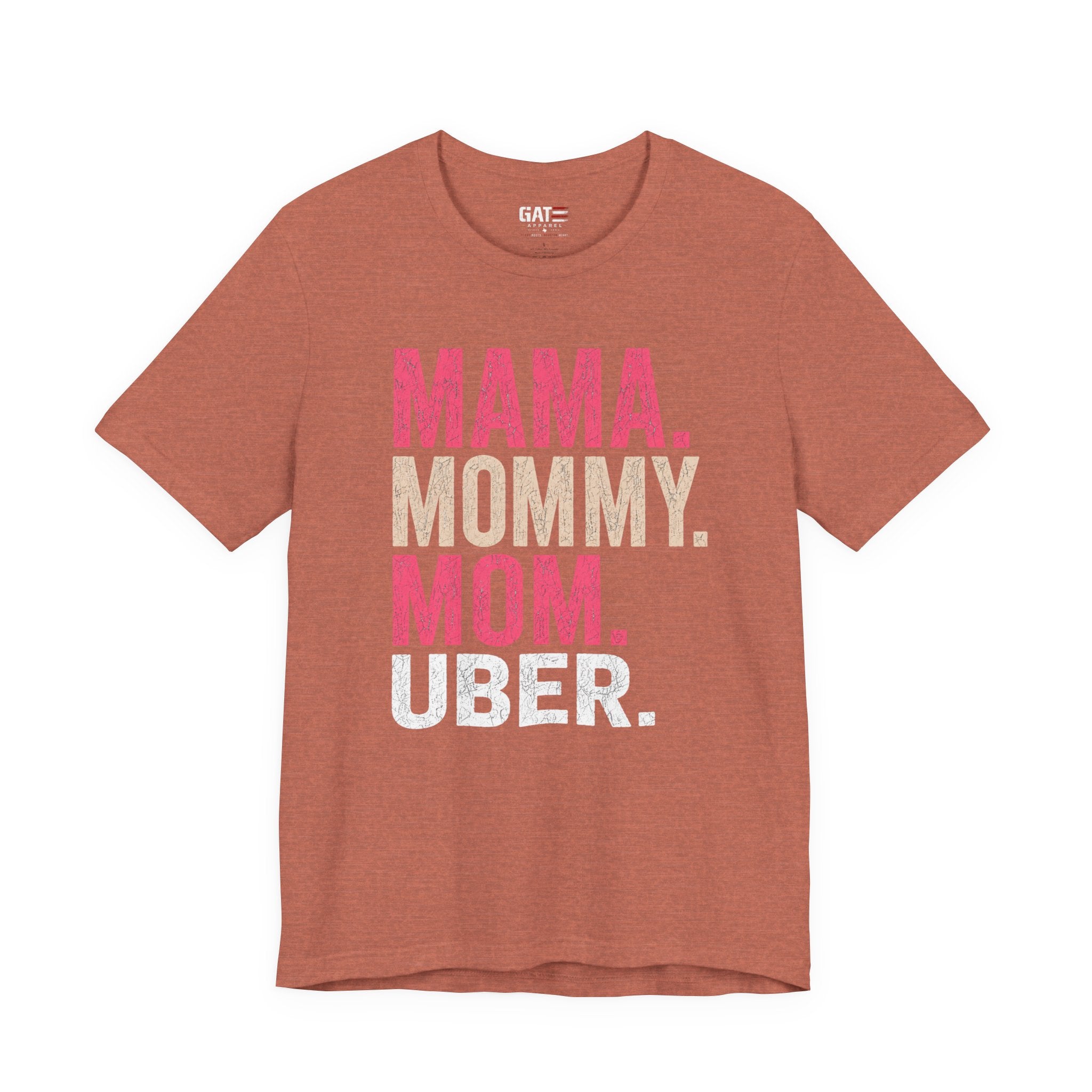Mama Mommy Mom Uber Shirt, Funny Mom Life Tee, Trendy Mother Graphic T Shirt, Gen Alpha Mom Gift, Cute Mother's Day Shirt