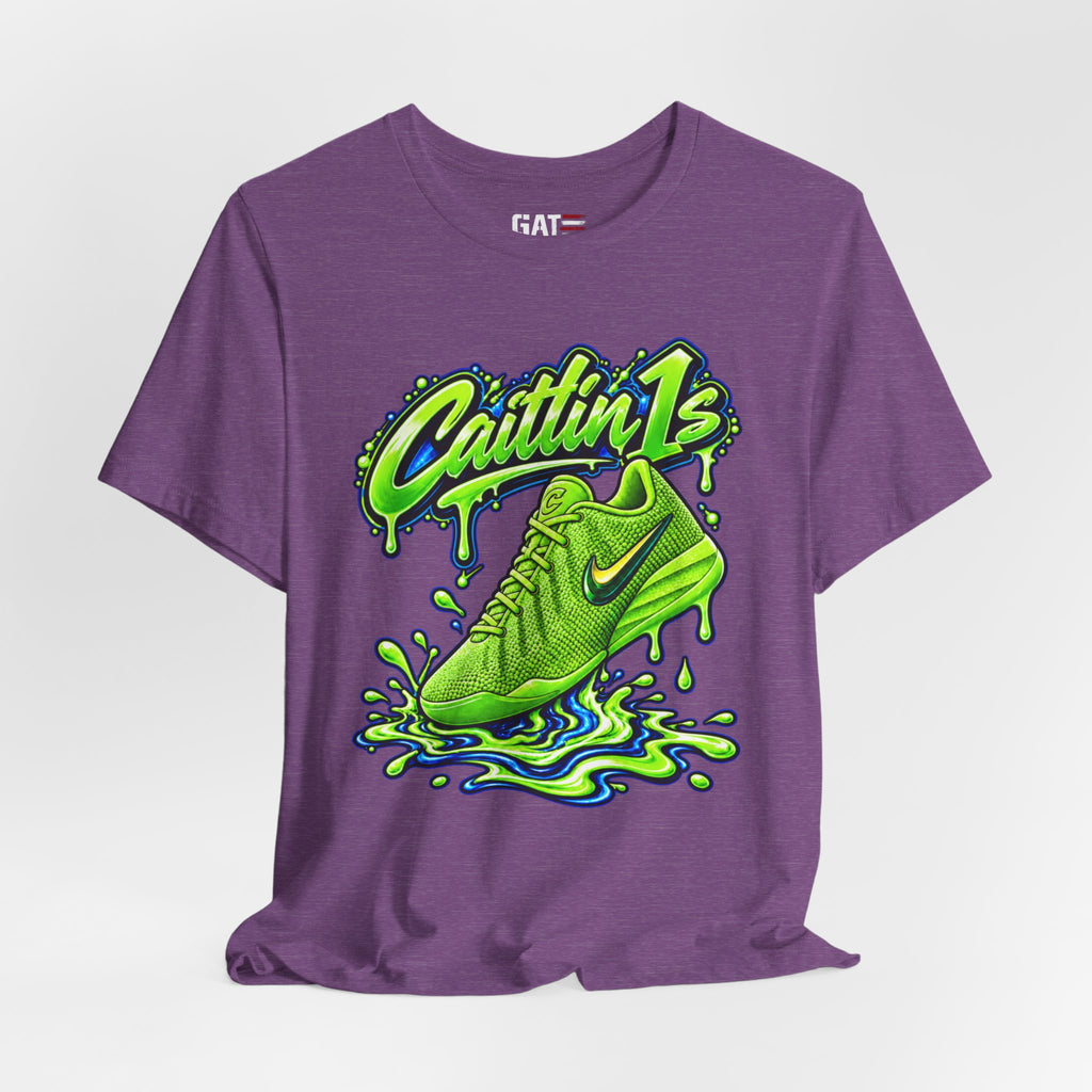 Caitlin Clark Caitlin 1s Electric Green Sneaker Shirt