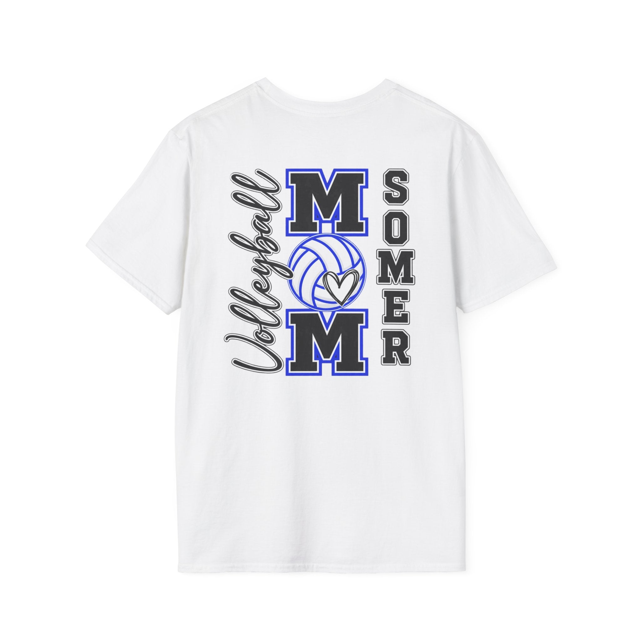 Volleyball Mom T‑Shirt – Custom Name