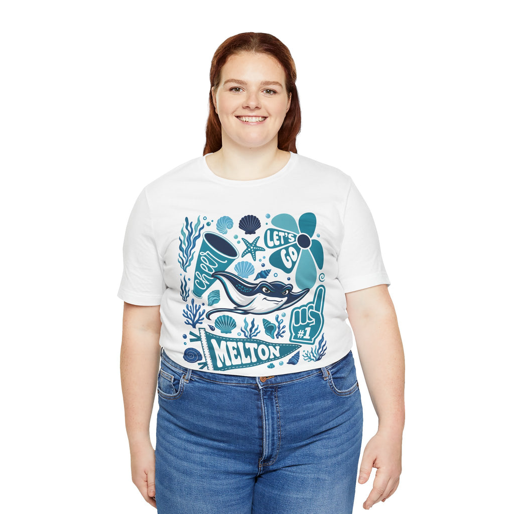 Melton Graphic Tee — 'Let's Go' Ocean Adventure T-Shirt