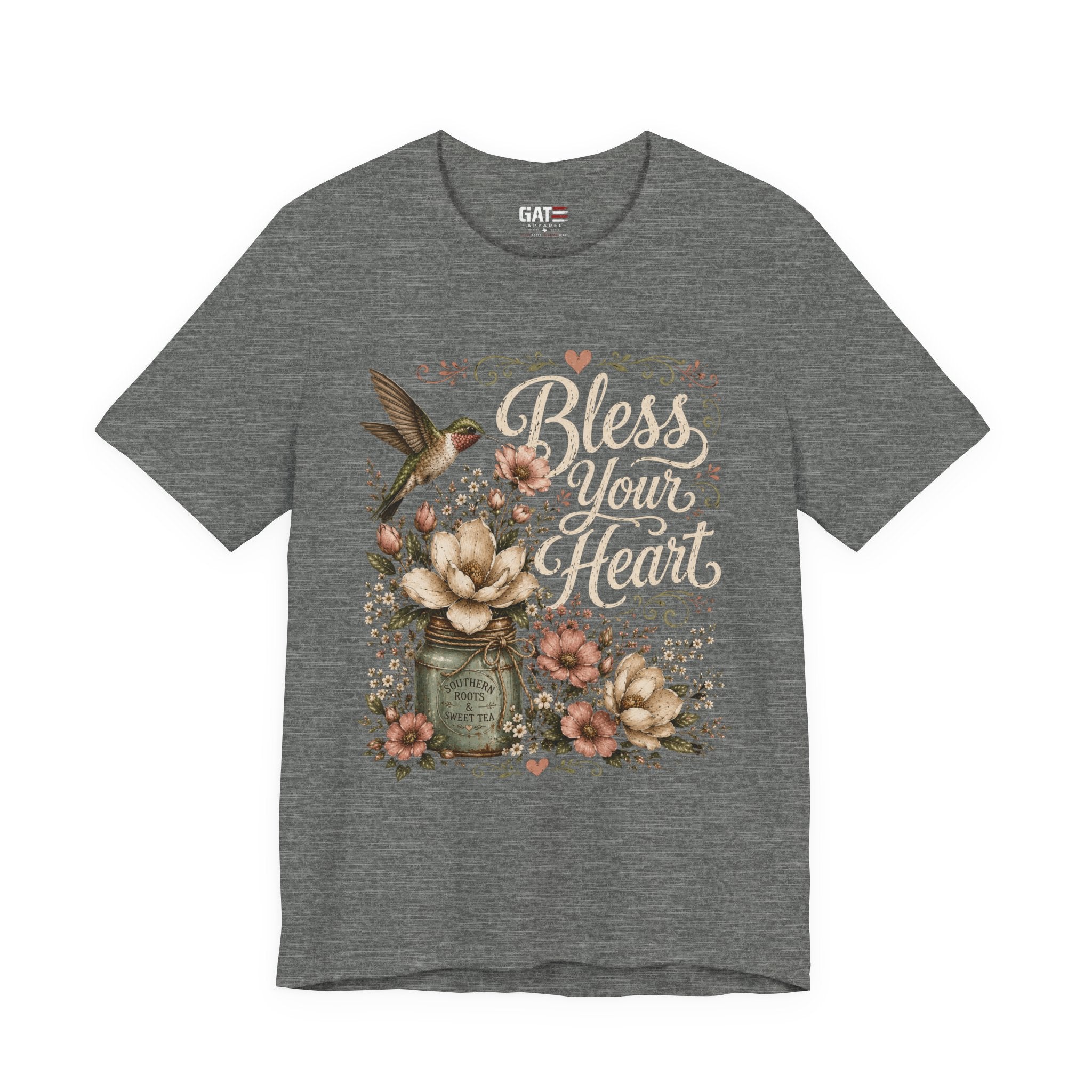 Funny Southern Shirt, Bless Your Heart Tee, Southern Humor Graphic Tee, Magnolia Floral Shirt, Country Girl Gift, Farmhouse Style Tee