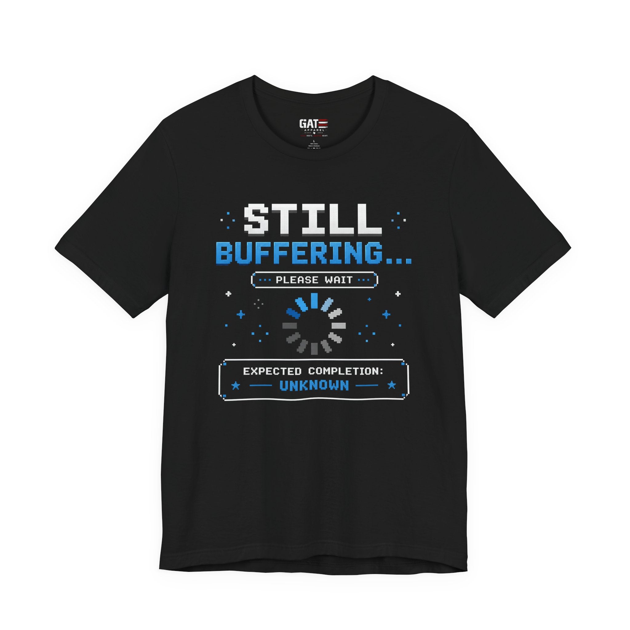 Funny Gamer Shirt, Buffering Shirt, Retro Gaming Tee, Gamer Gift, Video Game Shirt, Loading Screen Humor, Nerd T Shirt