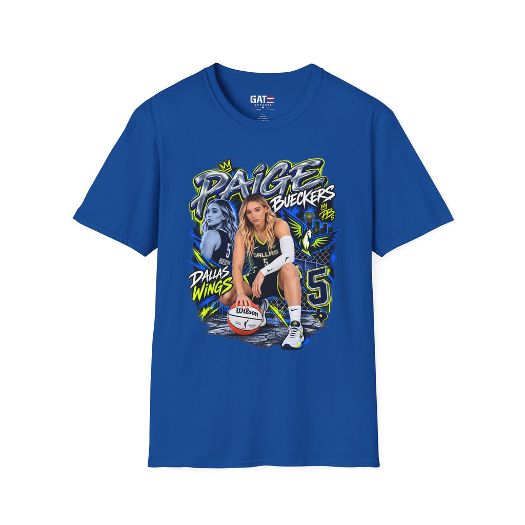 Paige Bueckers Dallas Wings Shirt WNBA Basketball Graphic Tee