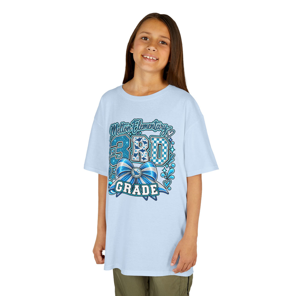 Melton 3rd Grade Kids T‑Shirt — Ribbon Design