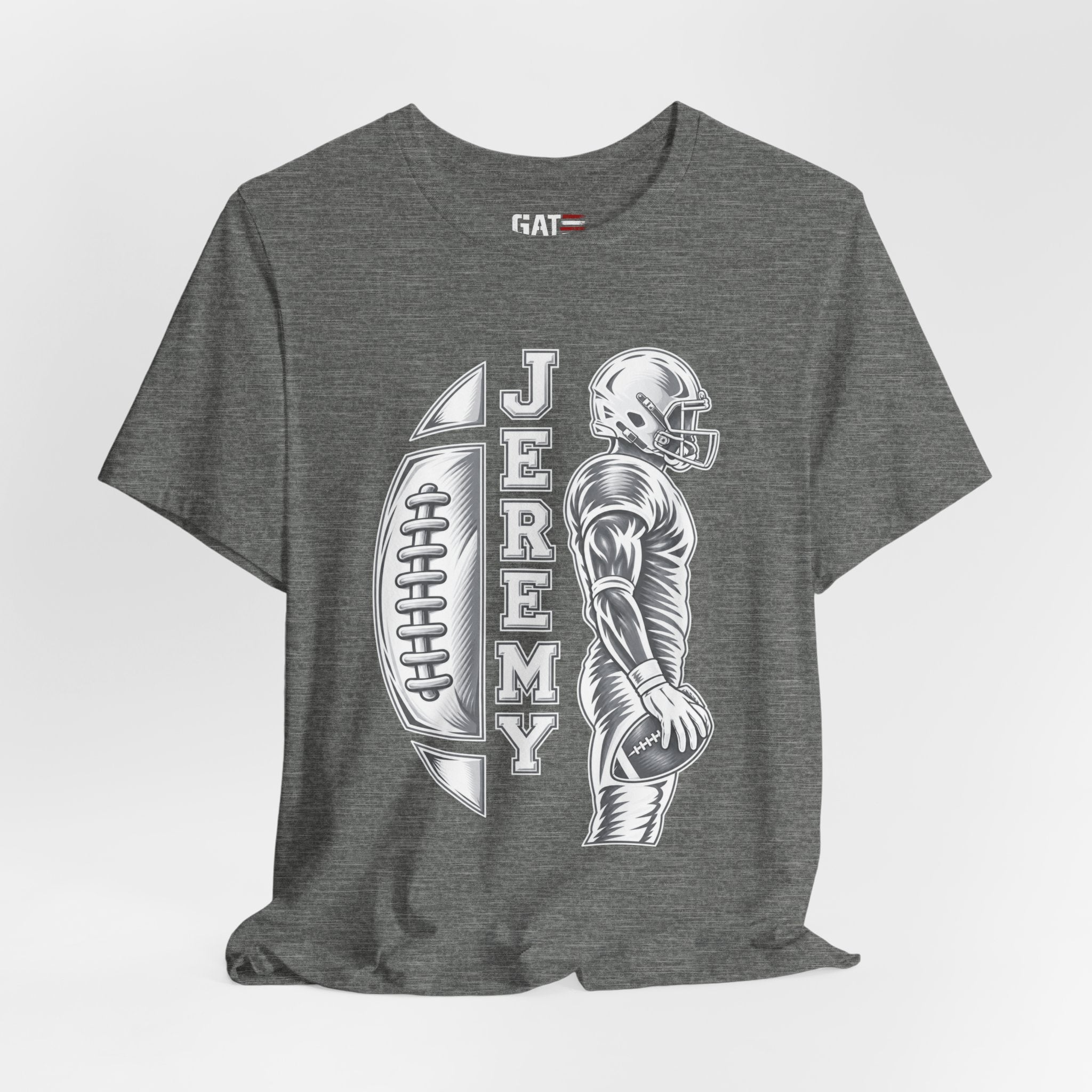 Football Mom Personalized Shirt Custom Player Name Number Game Day Tee