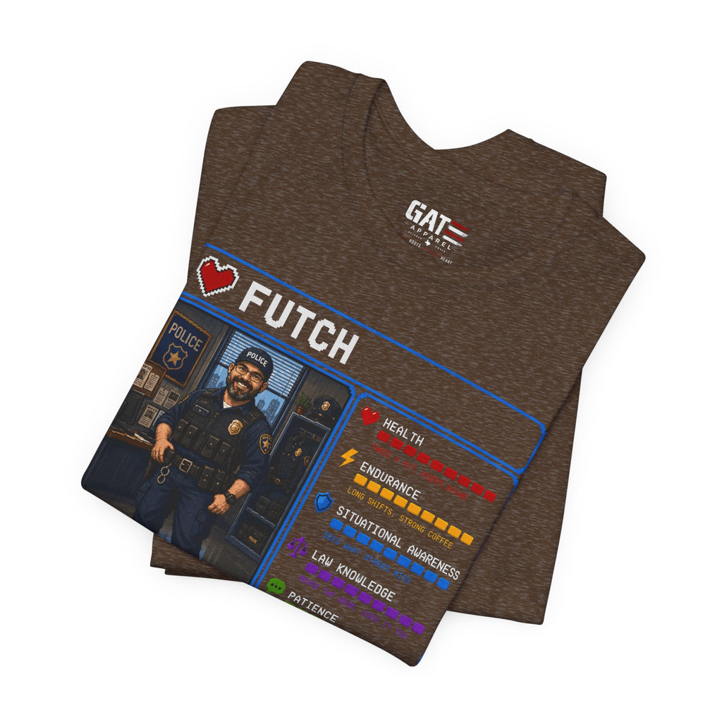 Custom Police Officer RPG Character Shirt | Personalized Law Enforcement Gift