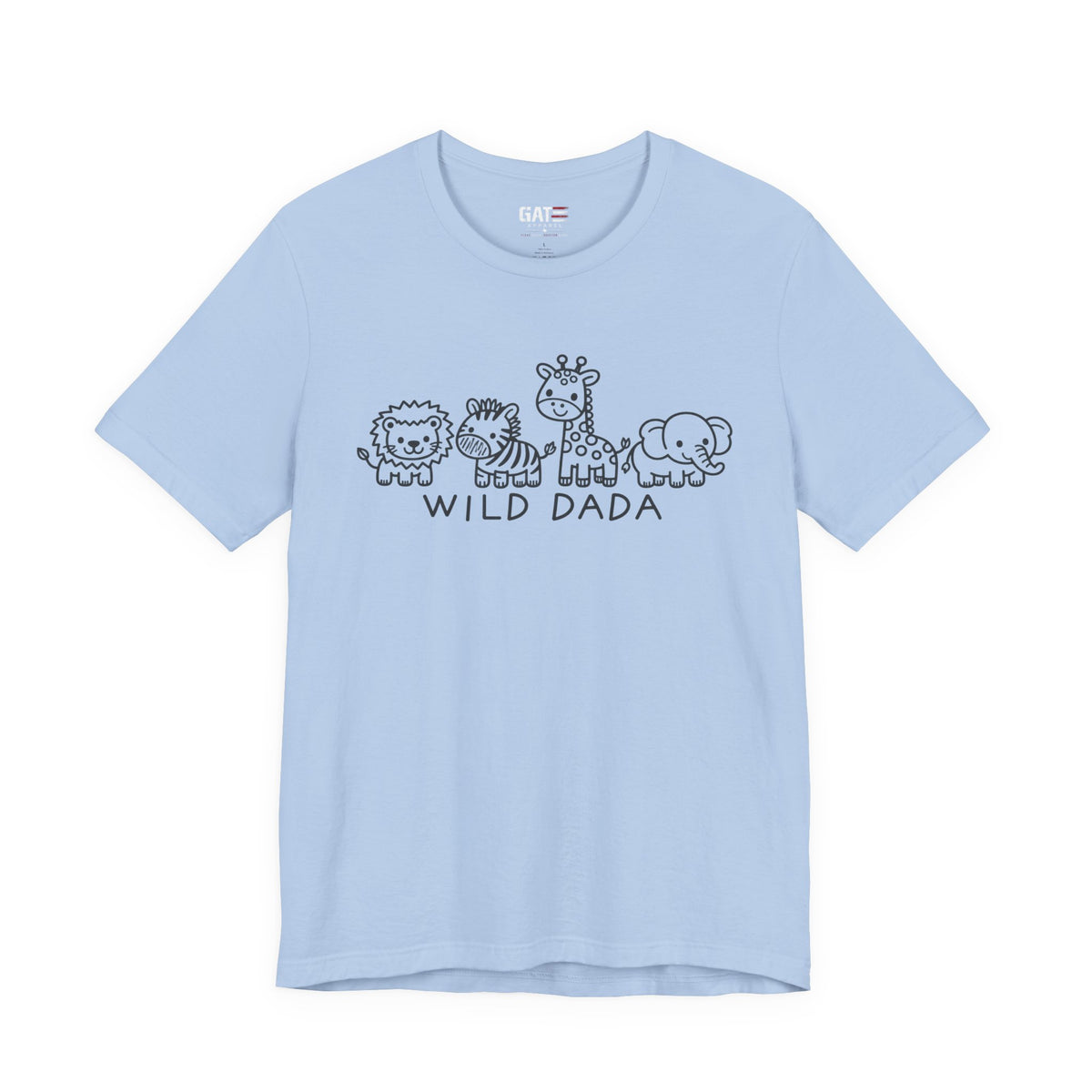 Wild Dada Safari Animal T-Shirt – Cute Graphic Tee for Dads - product image 1
