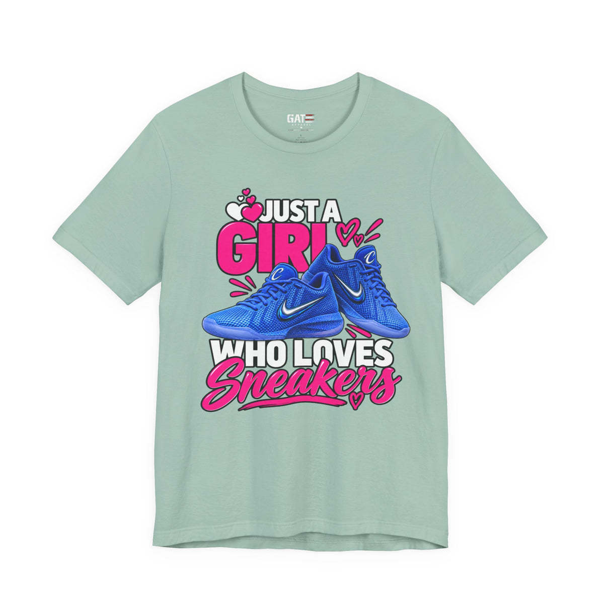 Caitlin Clark Caitlin 1s Just a Girl Sneaker Shirt | Style 1