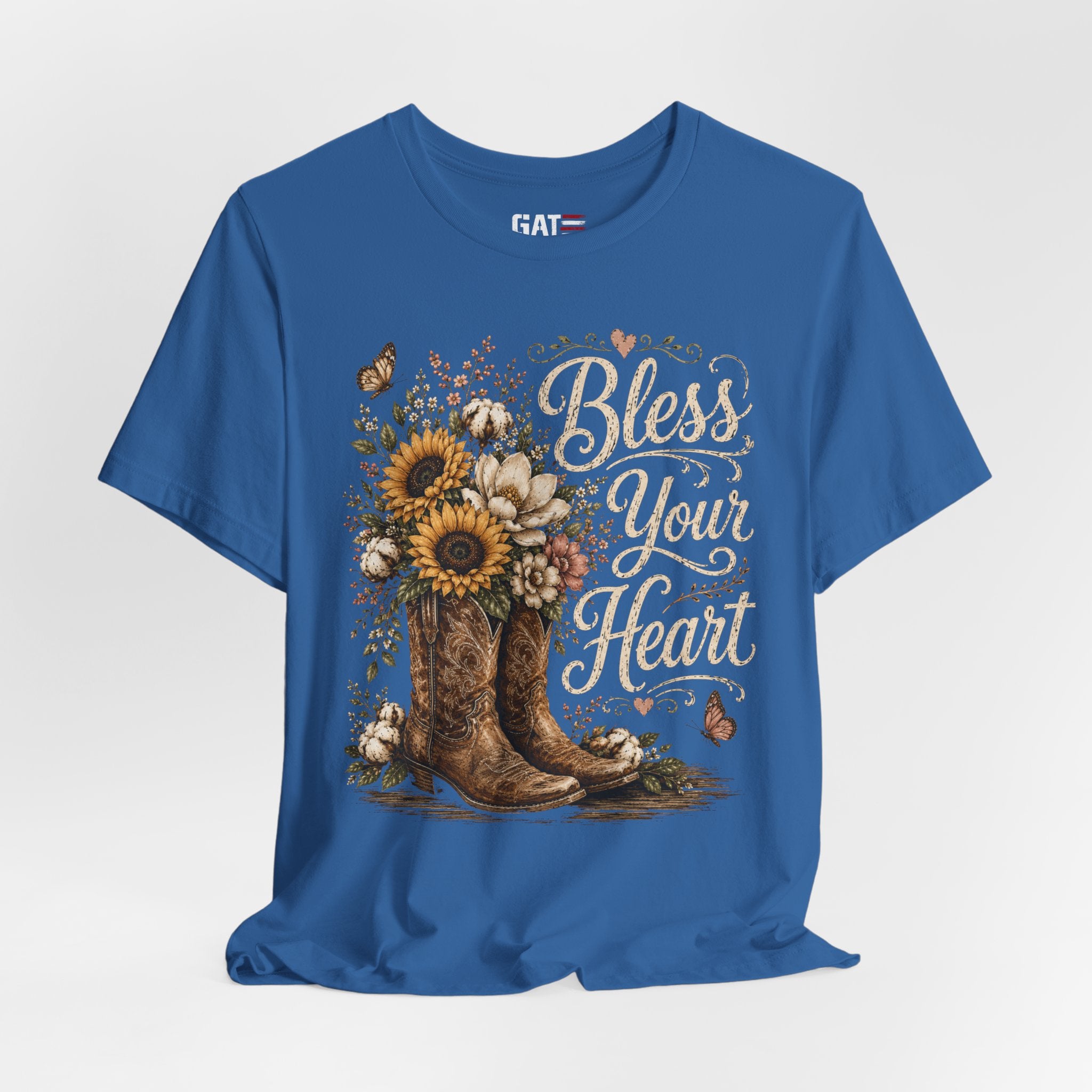 Funny Southern Shirt, Bless Your Heart Tee, Southern Humor Graphic Tee, Magnolia Floral Shirt, Country Girl Gift, Farmhouse Style Tee