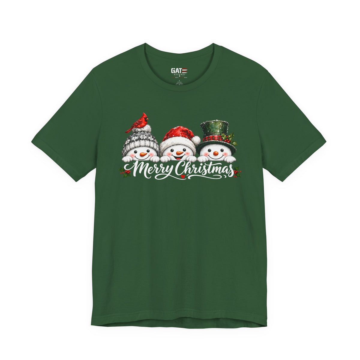 Merry Christmas Snowman Shirt - product mockup view 9