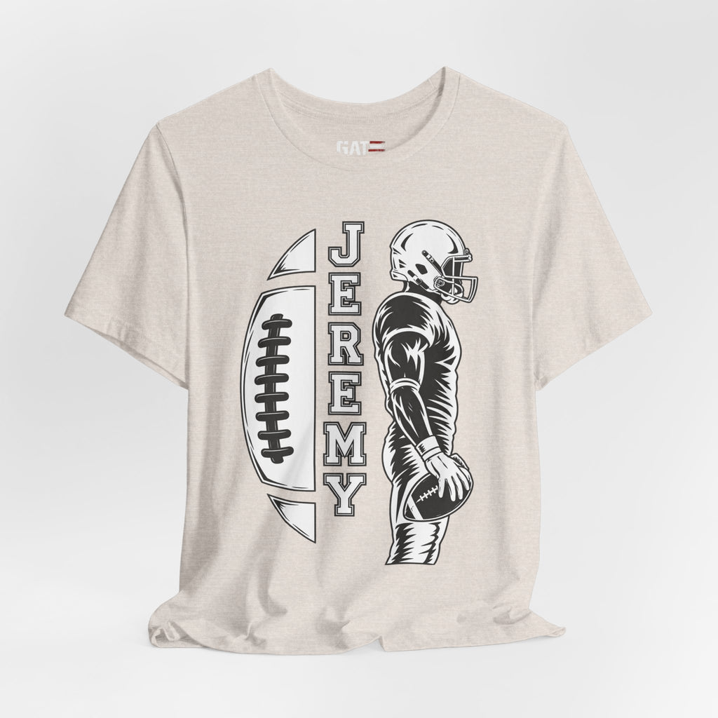 Football Mom Personalized Shirt Custom Player Name Number Game Day Tee