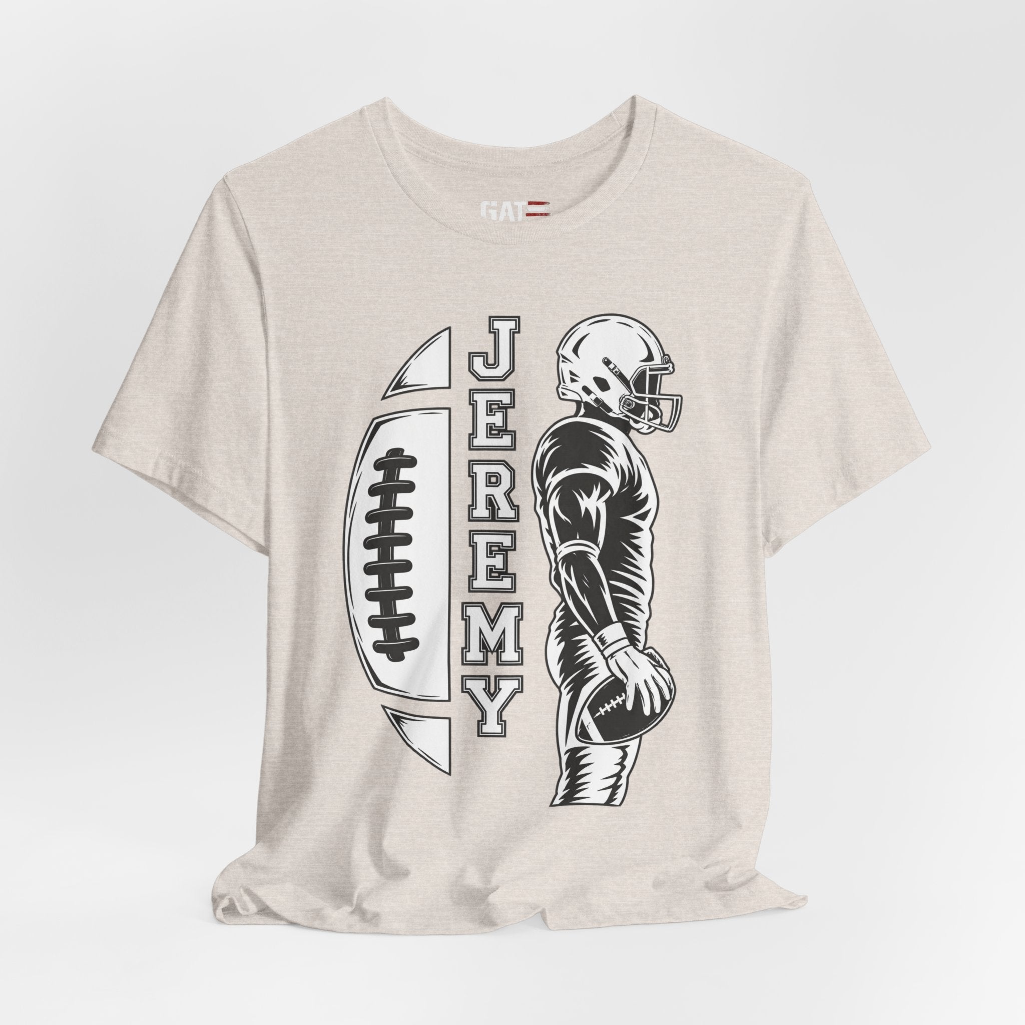 Football Mom Personalized Shirt Custom Player Name Number Game Day Tee
