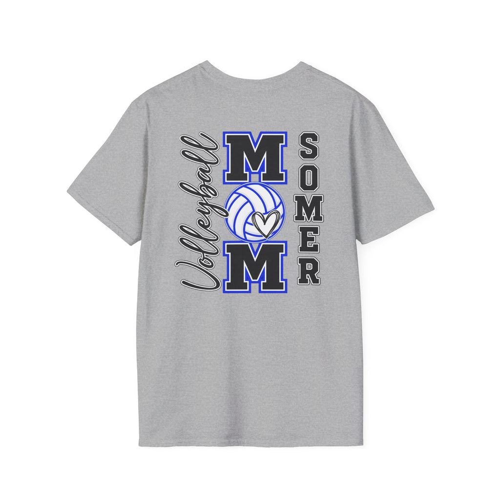Volleyball Mom T‑Shirt – Custom Name