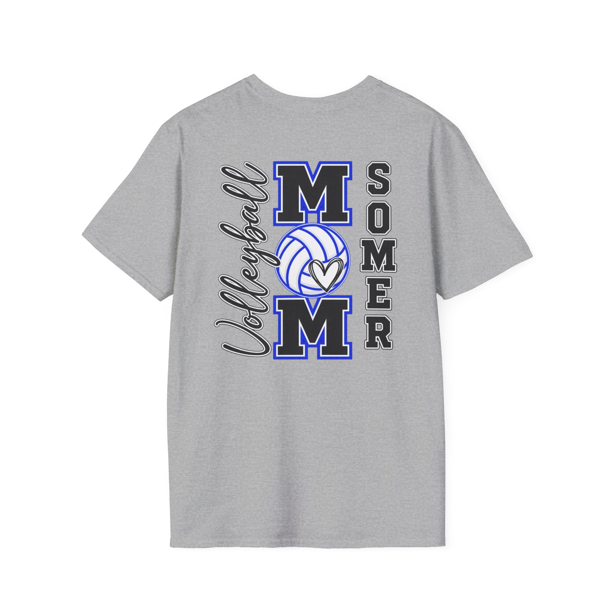 Volleyball Mom T‑Shirt – Custom Name