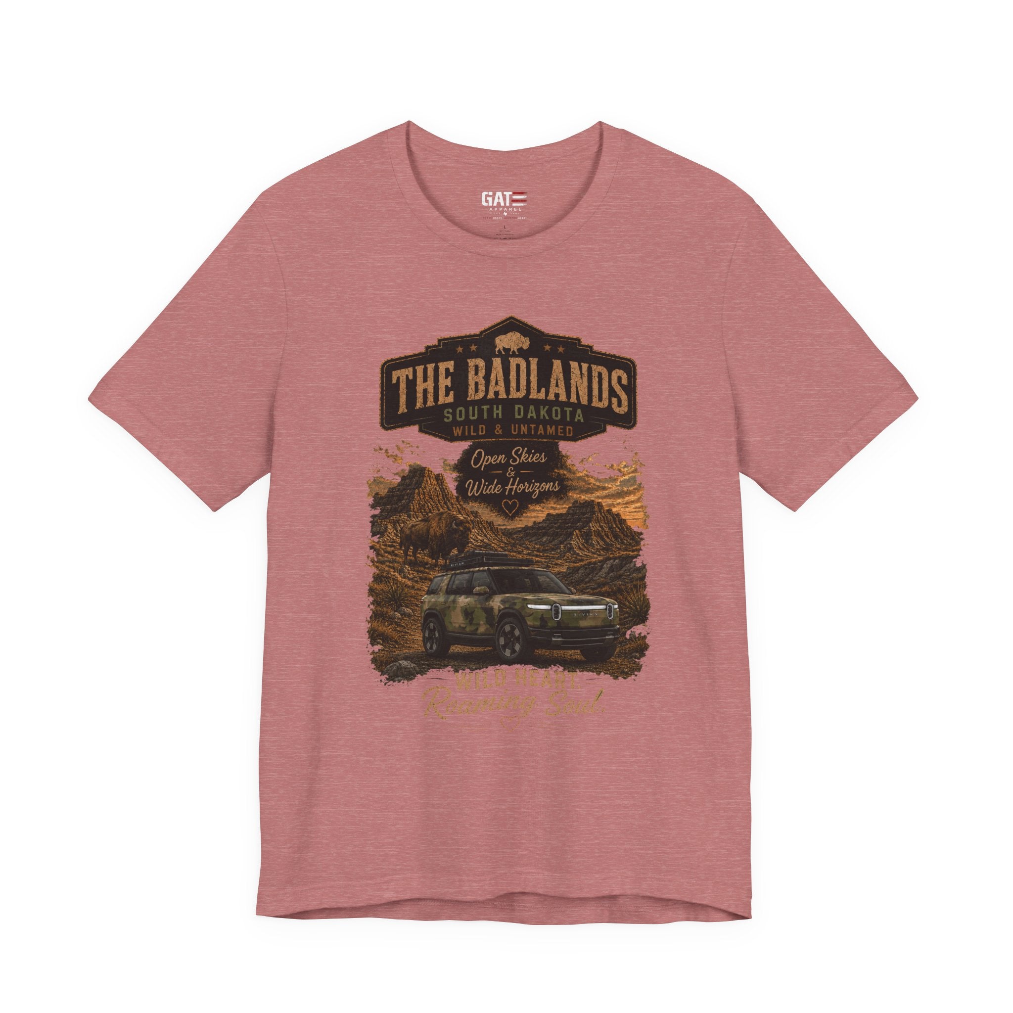 Badlands South Dakota Tee – Scenic Off-Road Adventure Shirt