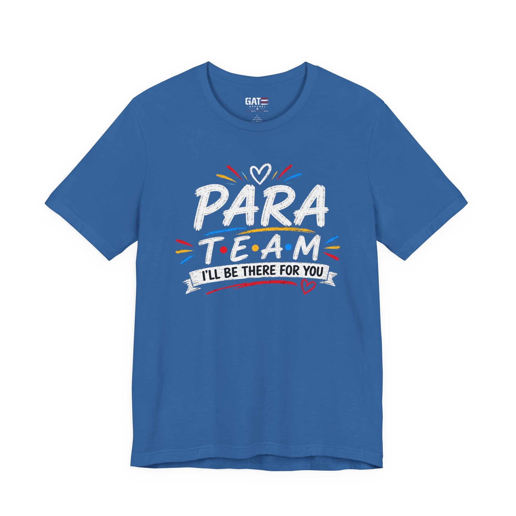Para Team Tee, Teacher Squad Shirt, Paraprofessional Teacher Shirt, Grade Level Team Gift, School Staff Apparel, Friends Theme