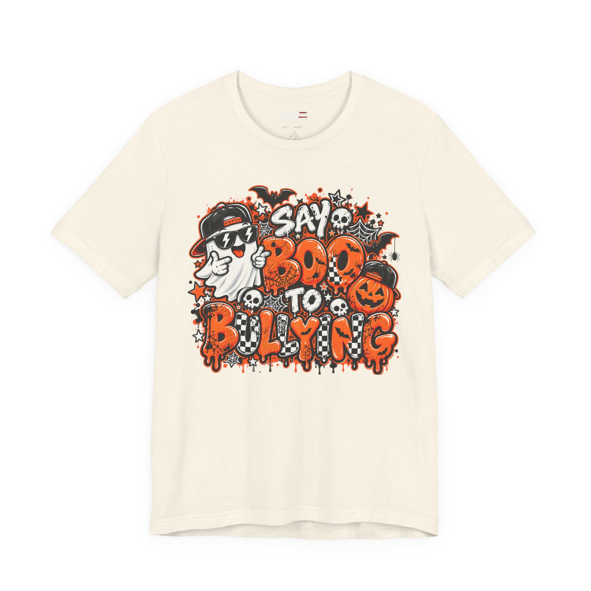 Anti-Bullying Teacher Shirt – Say Boo to Bullying Halloween Tee – product photo