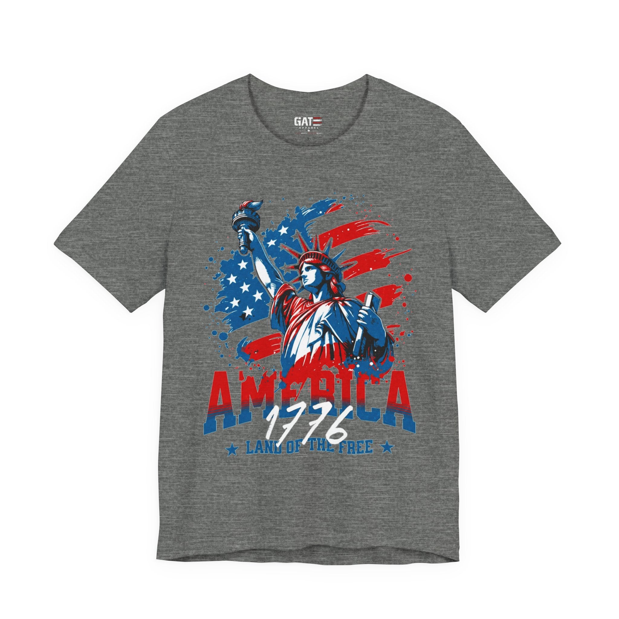 America Statue of Liberty T-Shirt – Land of the Free Patriotic Tee
