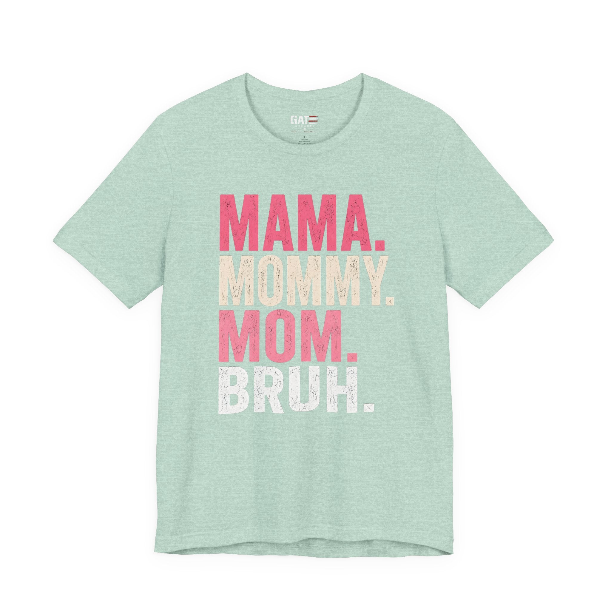 Mama Mommy Mom Bruh Shirt, Funny Mom Life Tee, Trendy Mother Graphic T Shirt, Gen Alpha Mom Gift, Cute Mother's Day Shirt