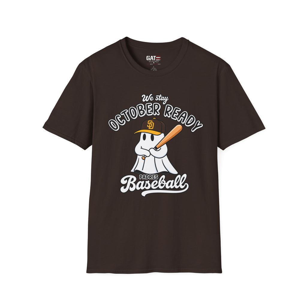 San Diego Padres October Ready Halloween baseball T-shirt