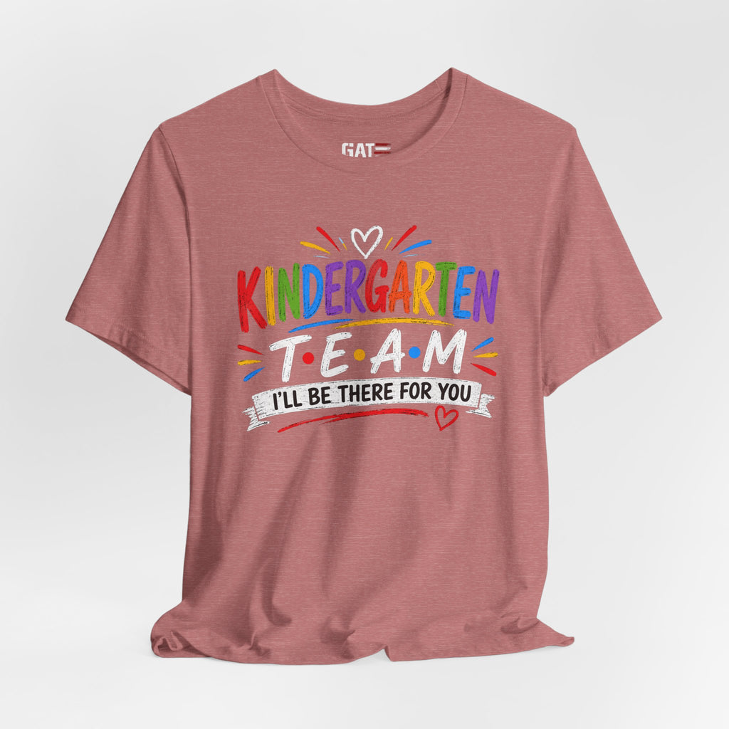 Kindergarten Team Tee, Teacher Squad Shirt, Color Dot Inspired Teacher Shirt, Grade Level Team Gift, School Staff Apparel, Friends Theme
