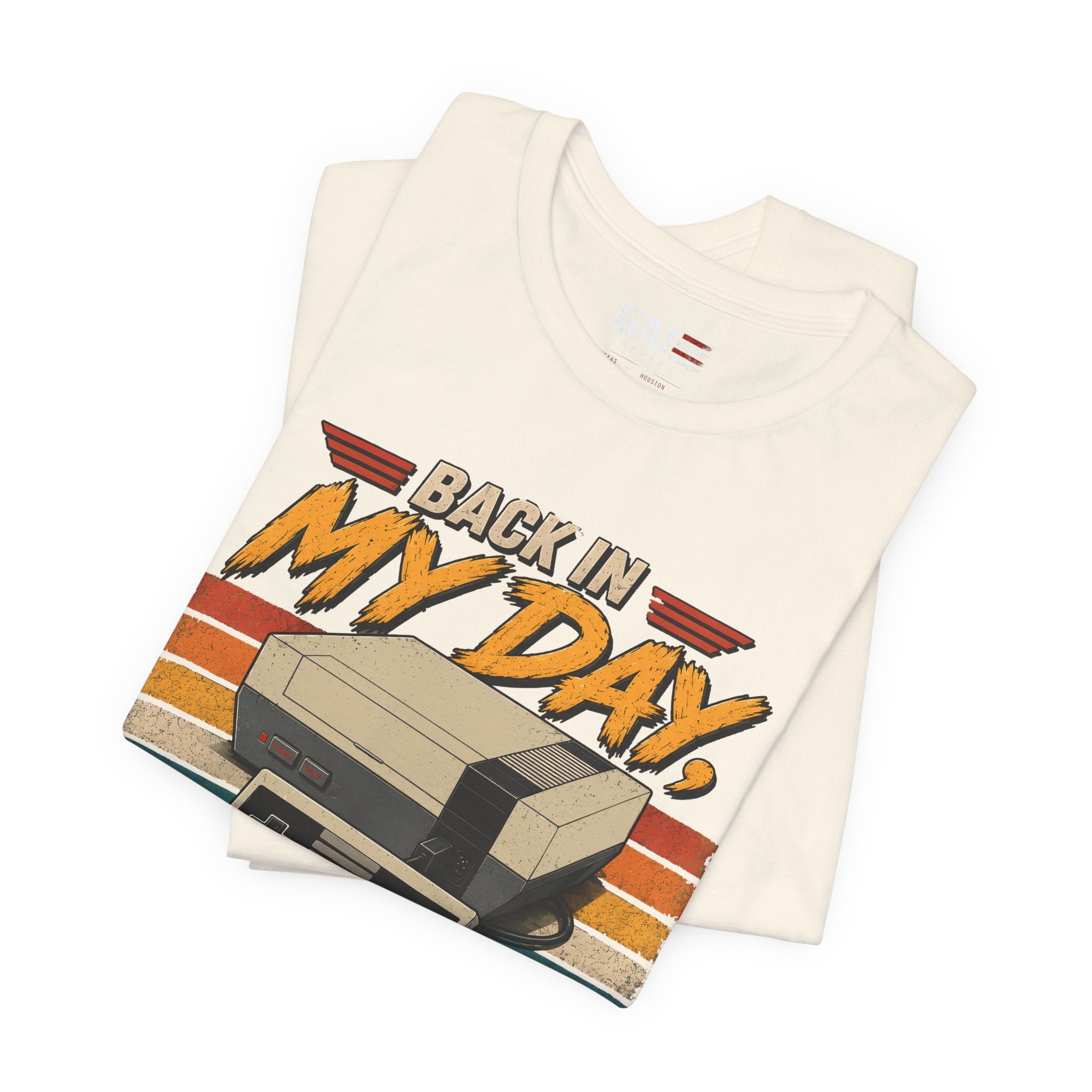 Funny Retro Gamer Shirt, Back In My Day We Didn't Have A Save Option, Vintage Gaming T Shirt, Old School Gamer Gift, Video Game Tee