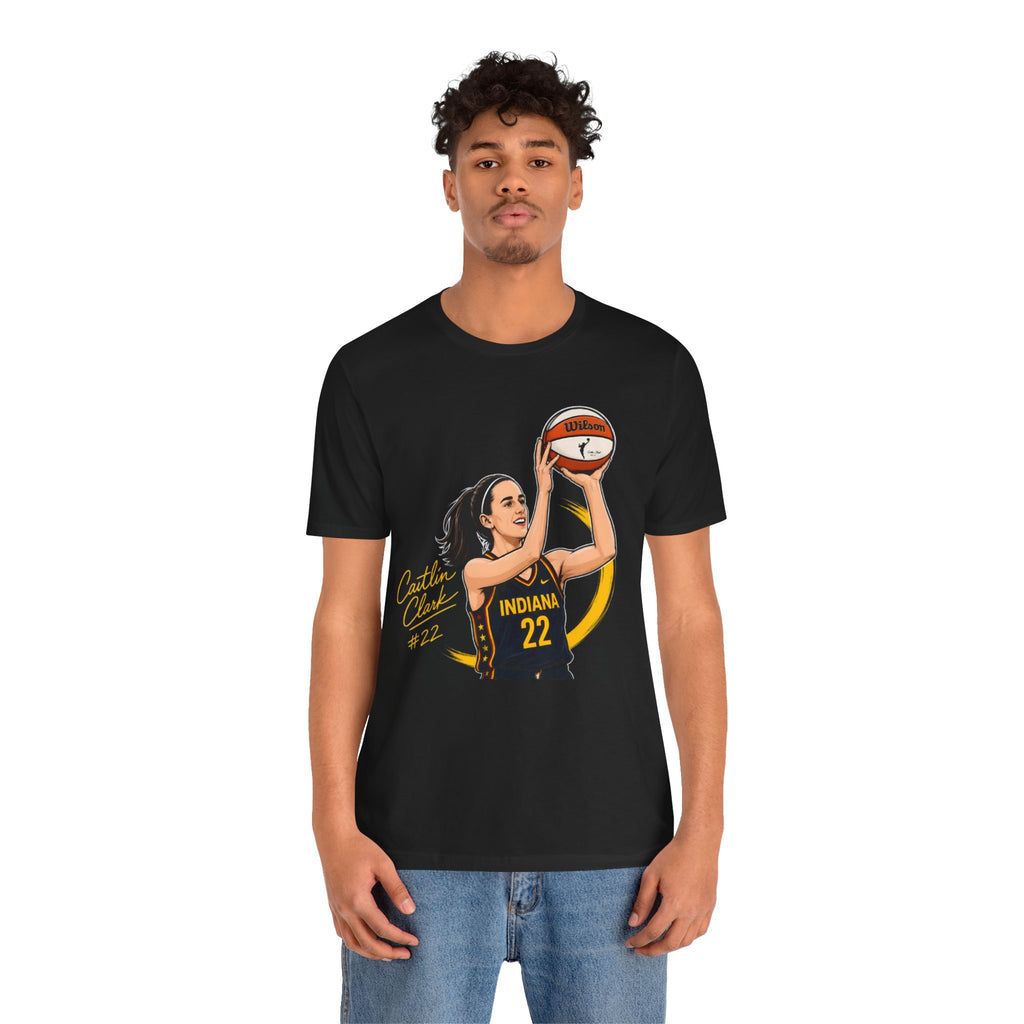 Indiana Fever Caitlin Clark #22 Basketball Tee — Women’s WNBA Fan Shirt