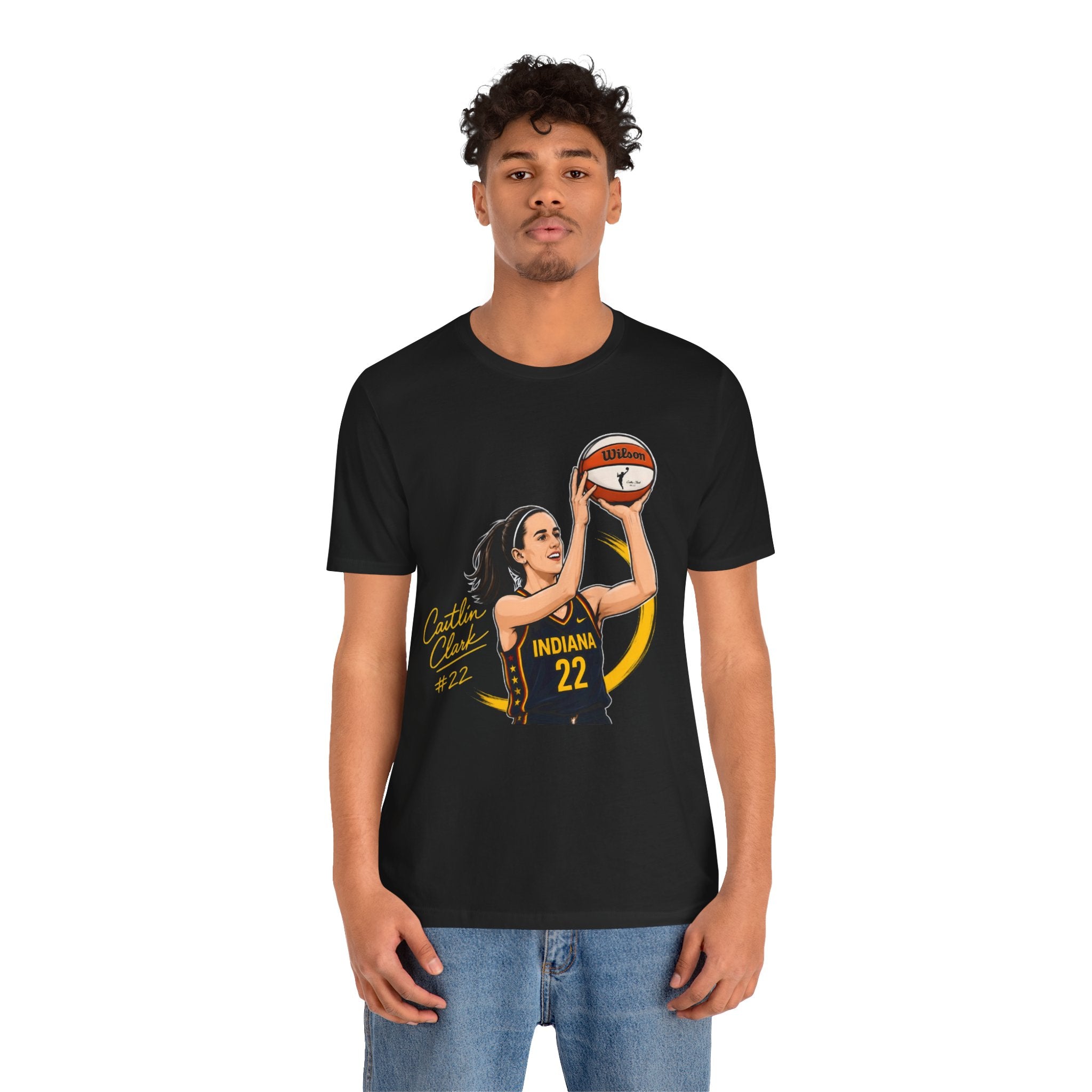 Indiana Fever Caitlin Clark #22 Basketball Tee — Women’s WNBA Fan Shirt