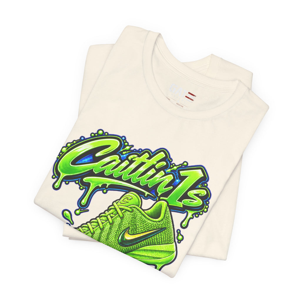 Caitlin Clark Caitlin 1s Electric Green Sneaker Shirt