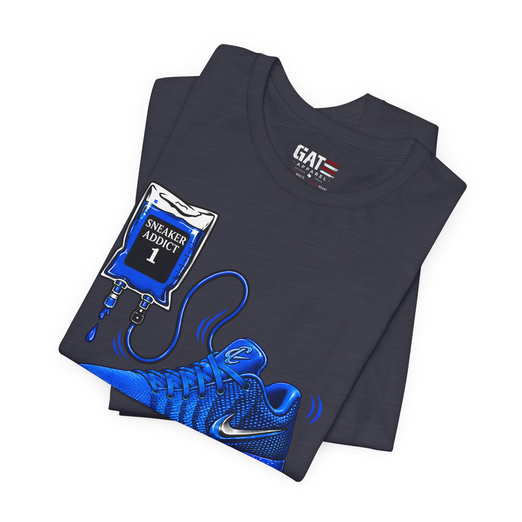 Caitlin Clark Caitlin 1s Addict Blue Sneaker Shirt