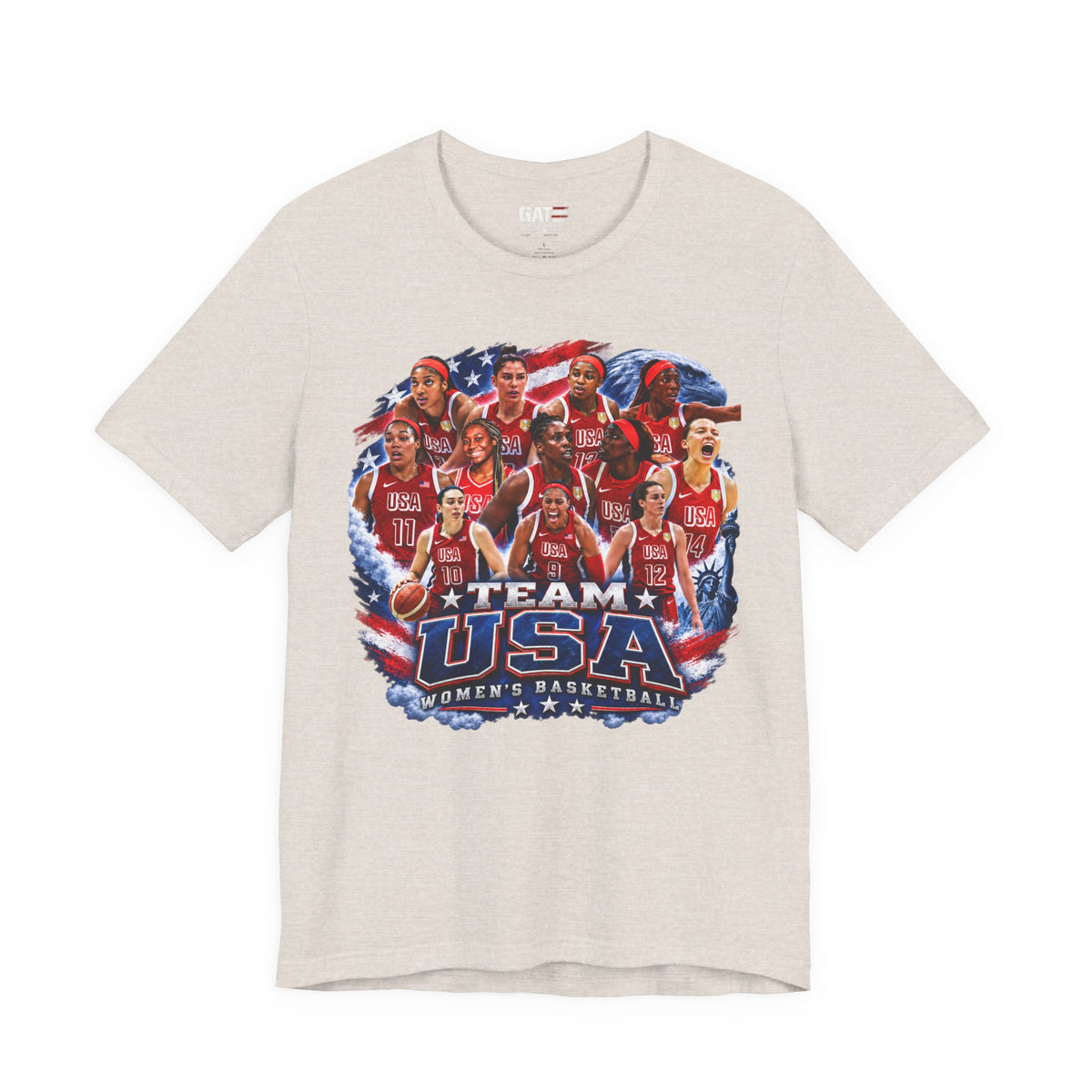Team USA Women's Basketball Shirt | FIBA Tee 2026 Design 3