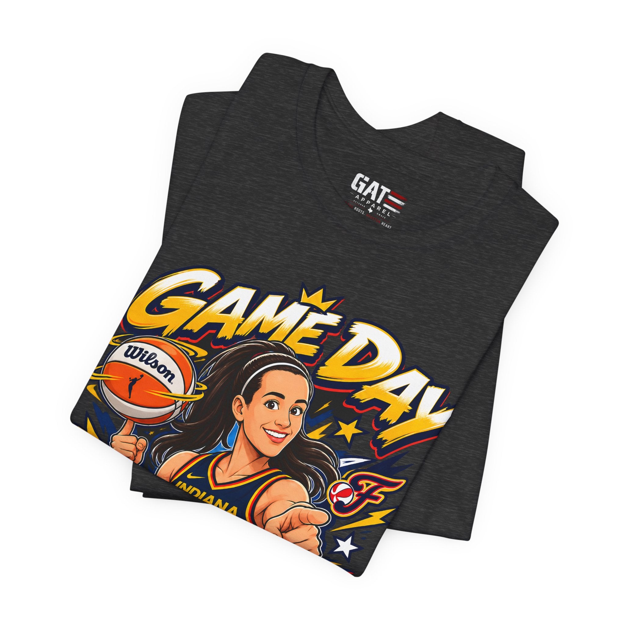 Caitlin Clark Indiana Fever #22 T-Shirt Fever Up WNBA Basketball Graphic Tee