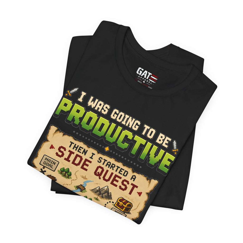 Side Quest Shirt | Retro Gaming Tee