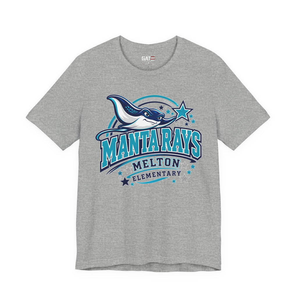 Melton Manta Rays Elementary T-Shirt — School Spirit