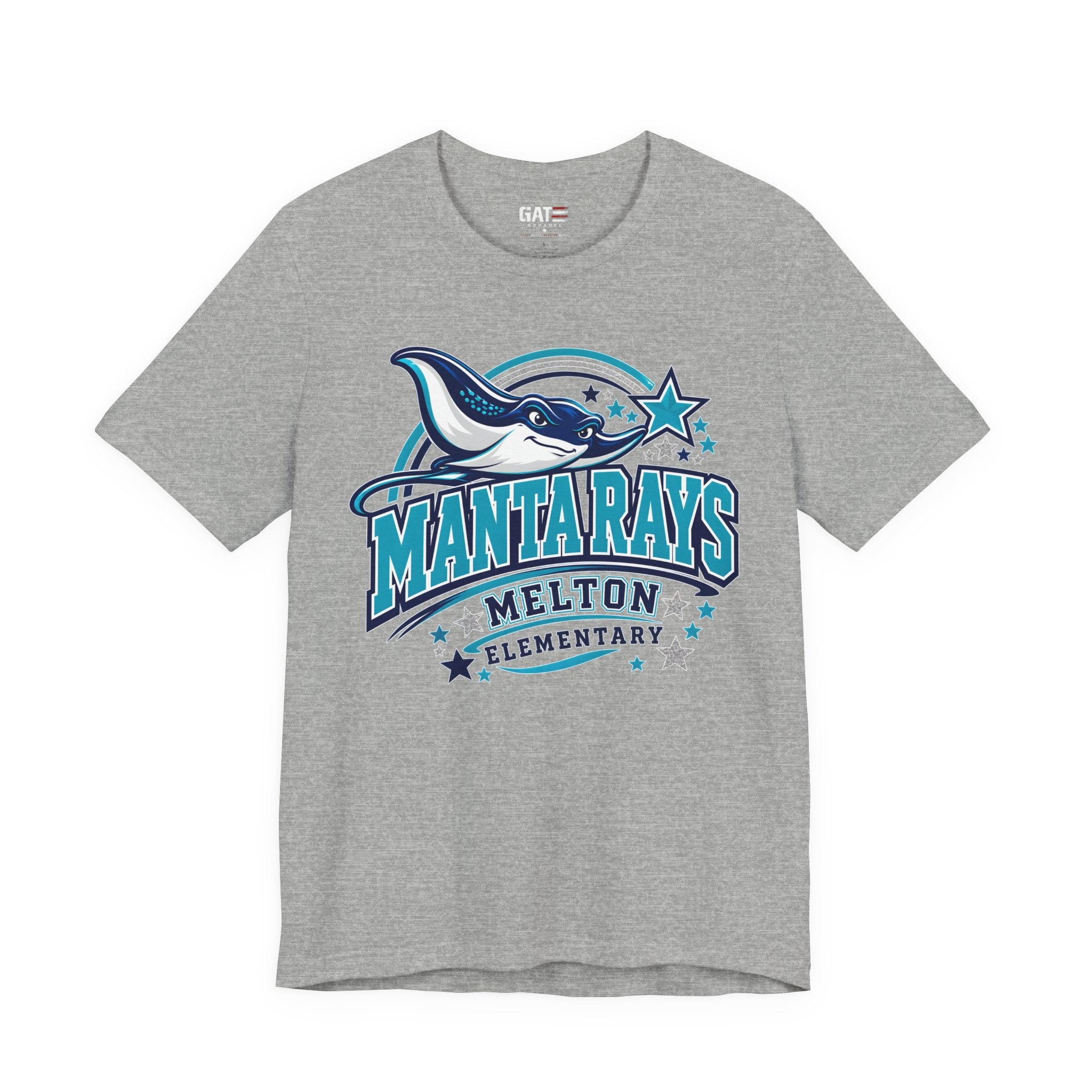 Melton Manta Rays Elementary T-Shirt — School Spirit