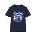 Volleyball Mom Senior Player Photo Tee — Custom Photo Team Name and Number