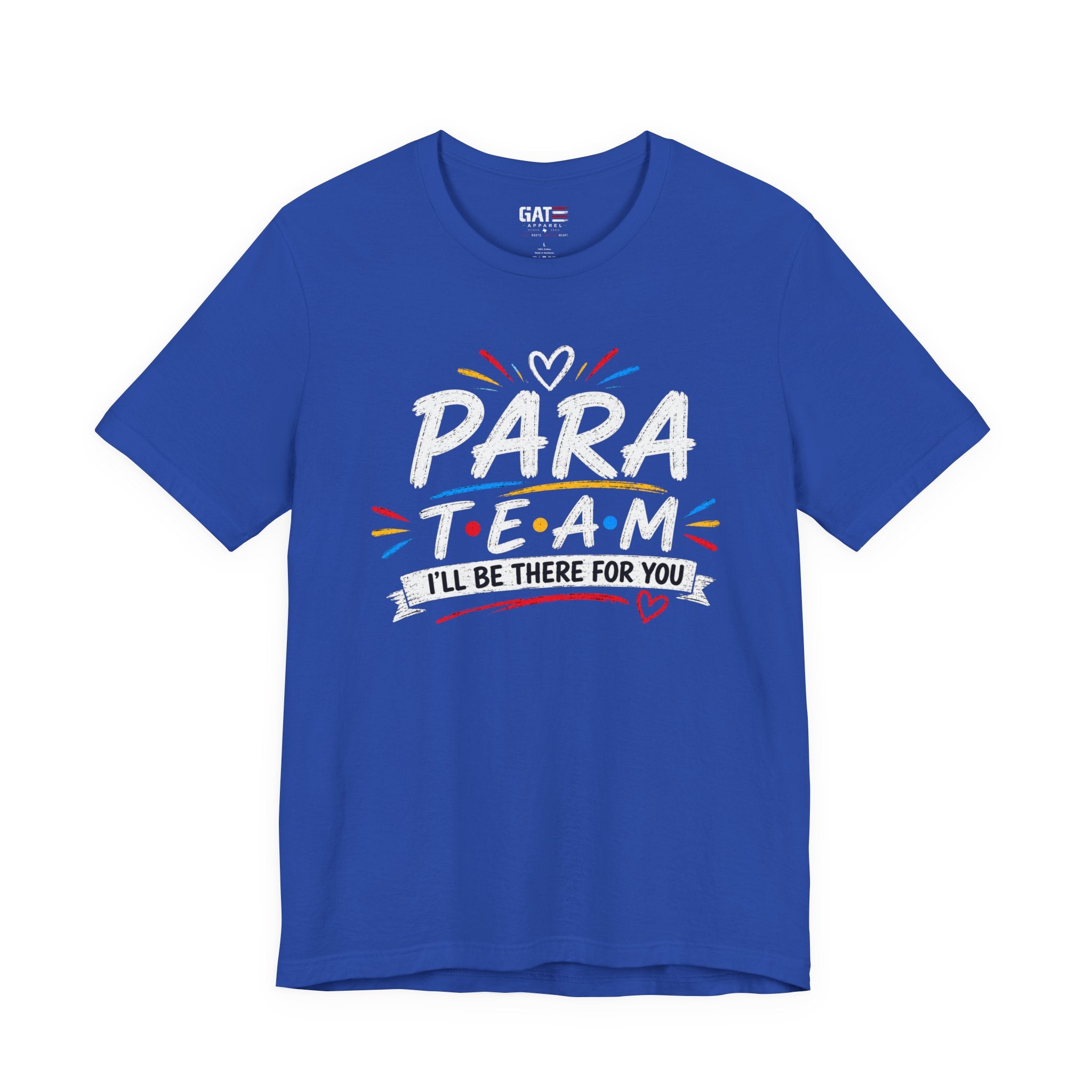 Para Team Tee, Teacher Squad Shirt, Paraprofessional Teacher Shirt, Grade Level Team Gift, School Staff Apparel, Friends Theme