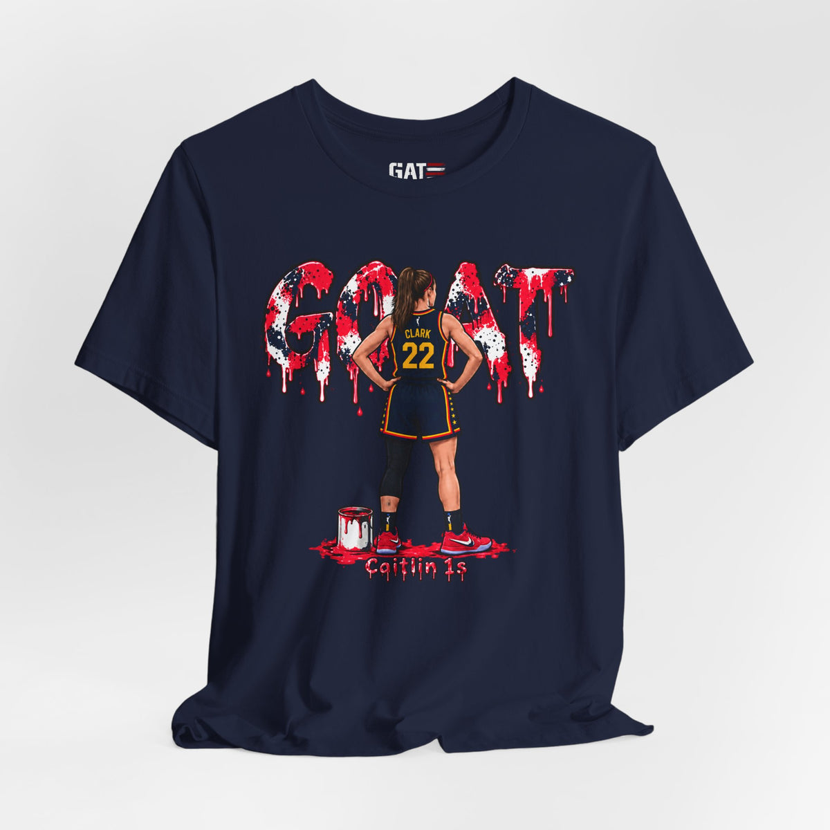 Caitlin Clark Caitlin 1s GOAT Sneaker Shirt | Fever Tee