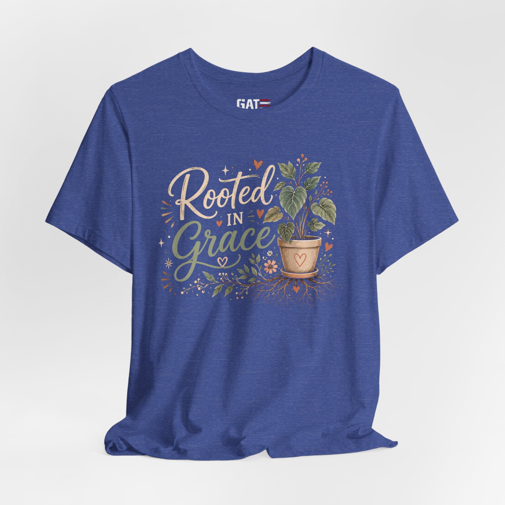 Christian Plant Lover Shirt for Women, Faith Based Gardening Tee, Houseplant Graphic Shirt, Botanical Christian Gift, Plant Mom Apparel