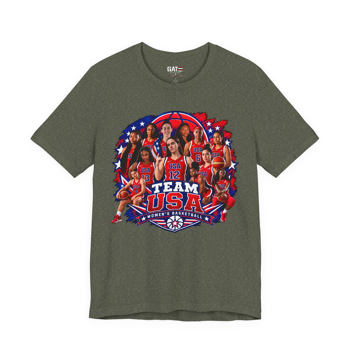Team USA Women's Basketball Shirt | FIBA Tee 2026 Design 1
