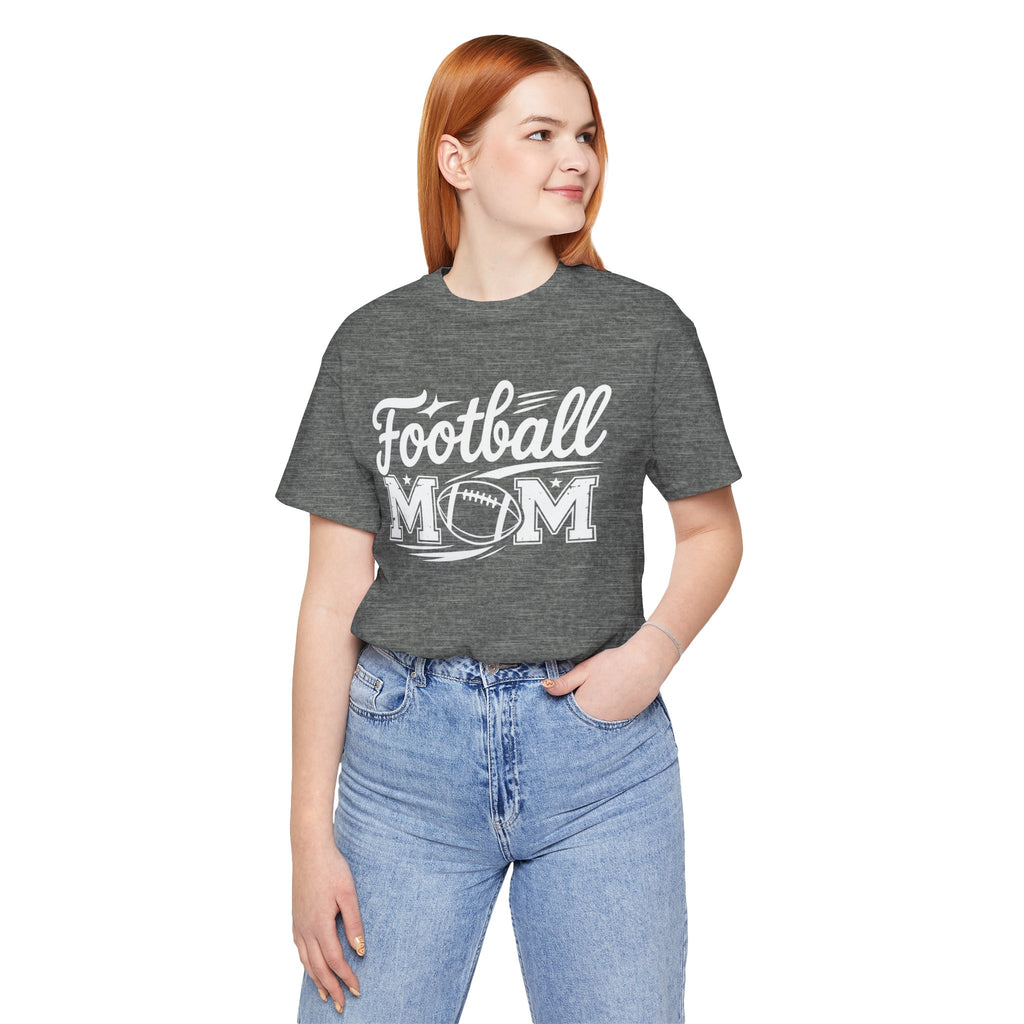 Football Mom Personalized Shirt Custom Player Name Number Game Day Tee