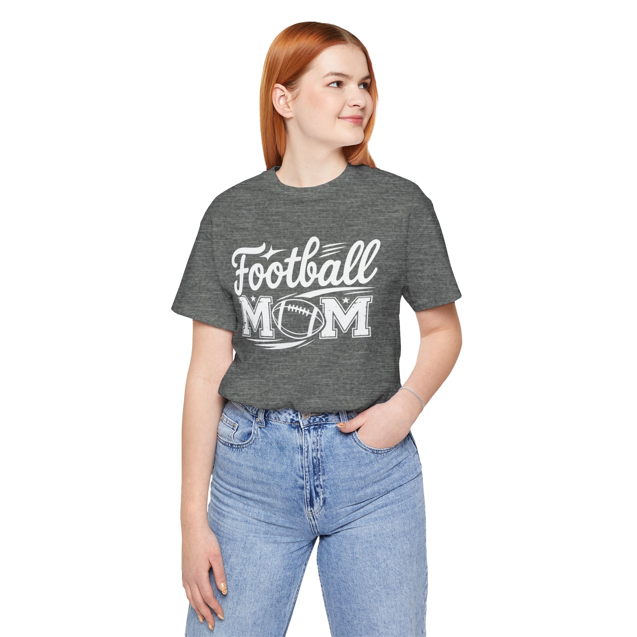 Football Mom Personalized Shirt Custom Player Name Number Game Day Tee