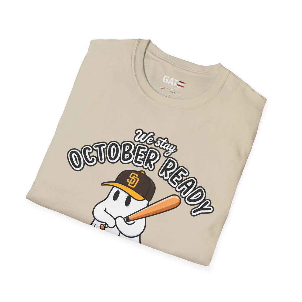 San Diego Padres Halloween baseball shirt product mockup