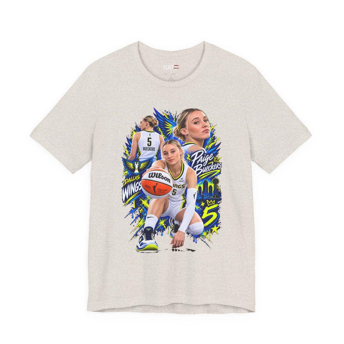 Women's basketball game day tee mockup