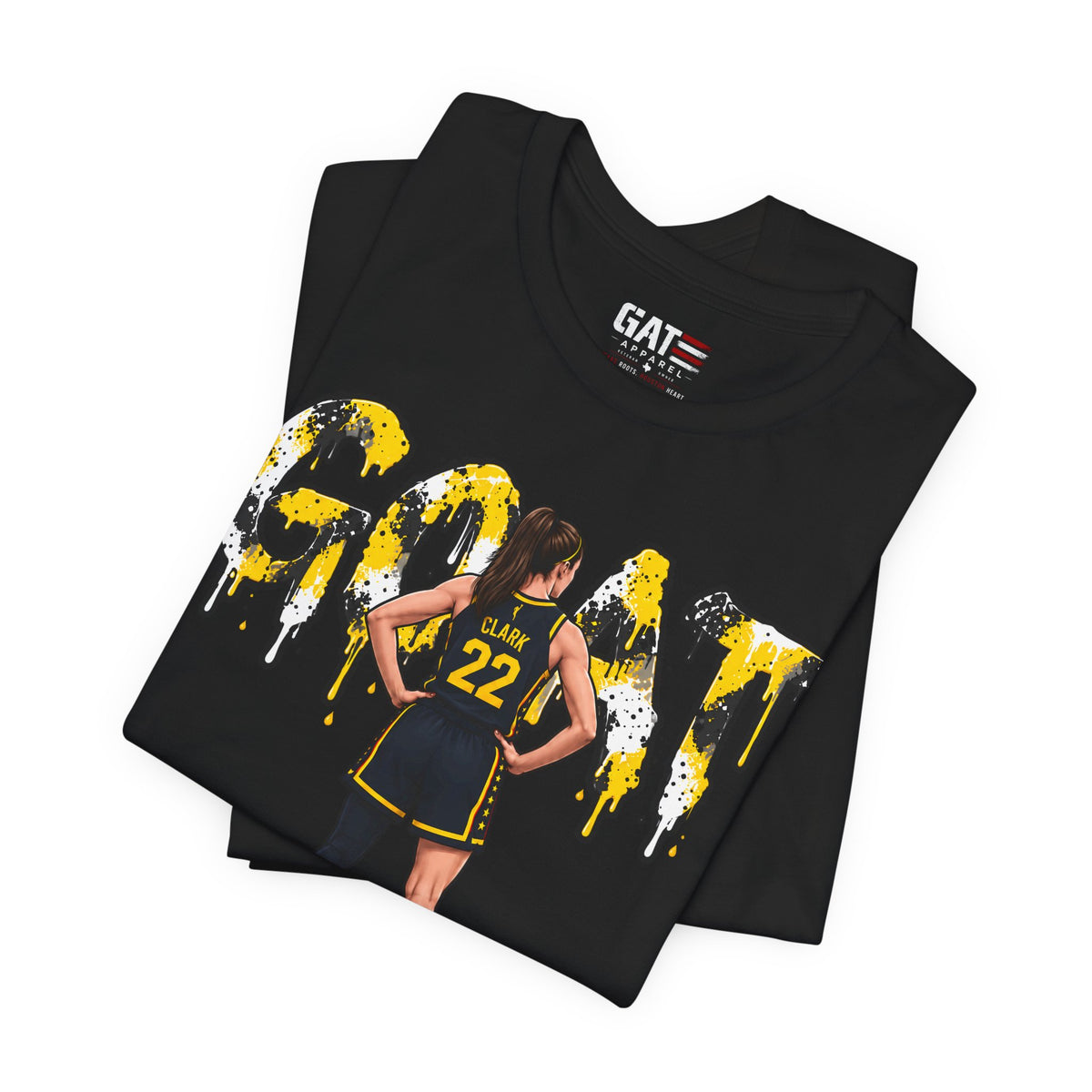 Caitlin Clark Caitlin 1s GOAT Yellow Sneaker Shirt